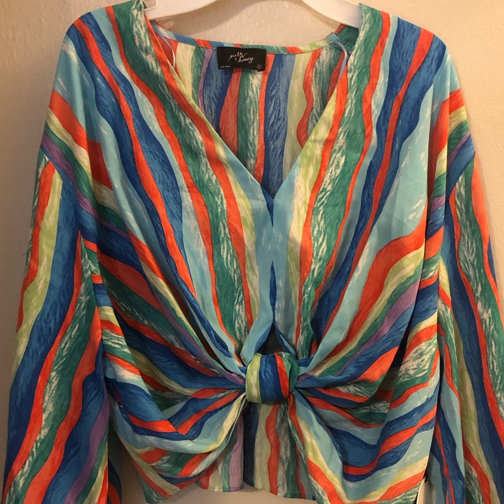 Milk & Honey Colorful Crop